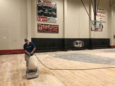 Refurbished gym floors coming to three Lee County schools